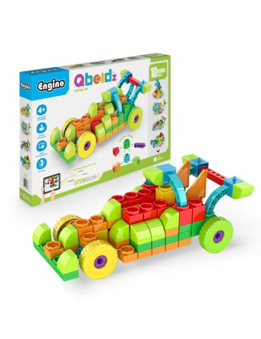 Qboidz "racing car" with 10...