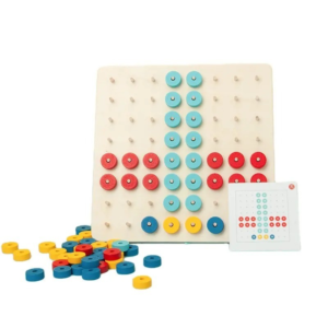 Ξύλινο εκπαιδευτικό παιχνίδι-παζλ