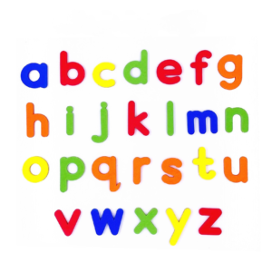 NGS μαγνητικά γράμματα με πολύχρωμους πεζούς χαρακτήρες